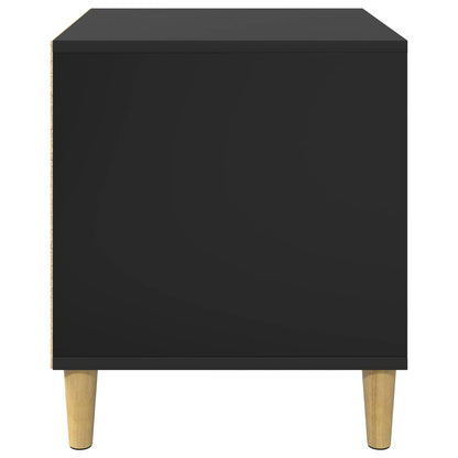 Dog House Black 44 x 42 x 49 cm Engineered Wood
