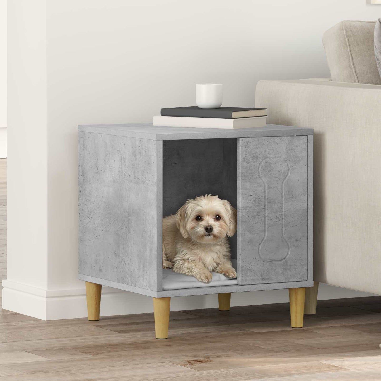 Dog House Concerte 44 x 42 x 49 cm Engineered Wood