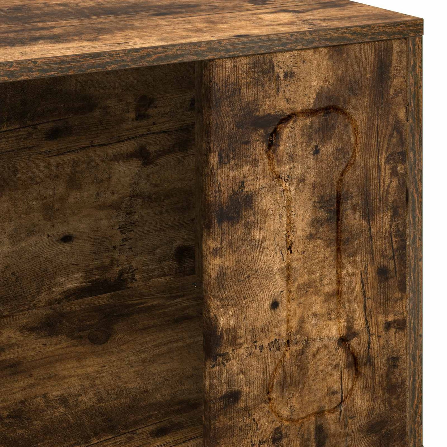Dog House Smoked Oak 44 x 42 x 49 cm Engineered Wood