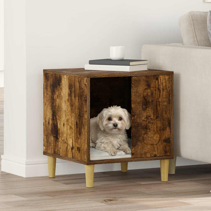Dog House Smoked Oak 44 x 42 x 49 cm Engineered Wood
