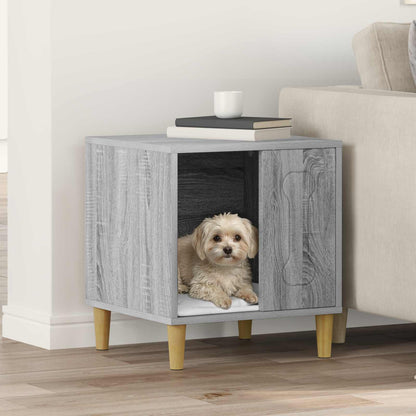 Dog House Grey Sonoma 44 x 42 x 49 cm Engineered Wood