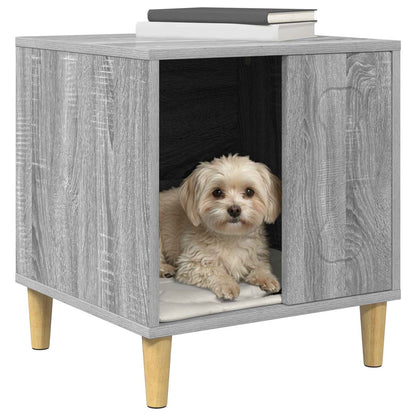 Dog House Grey Sonoma 44 x 42 x 49 cm Engineered Wood