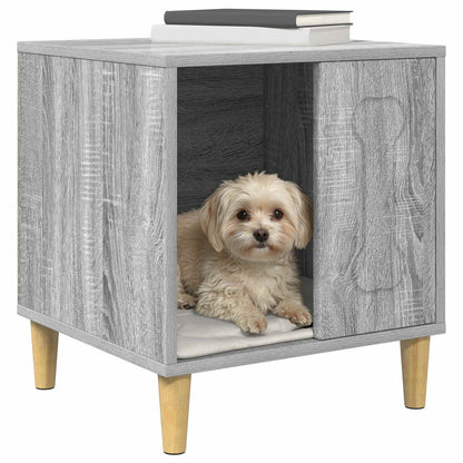 Dog House Grey Sonoma 44 x 42 x 49 cm Engineered Wood