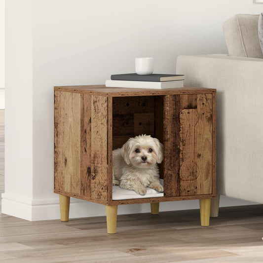 Dog House Old Wood 44 x 42 x 49 cm Engineered Wood