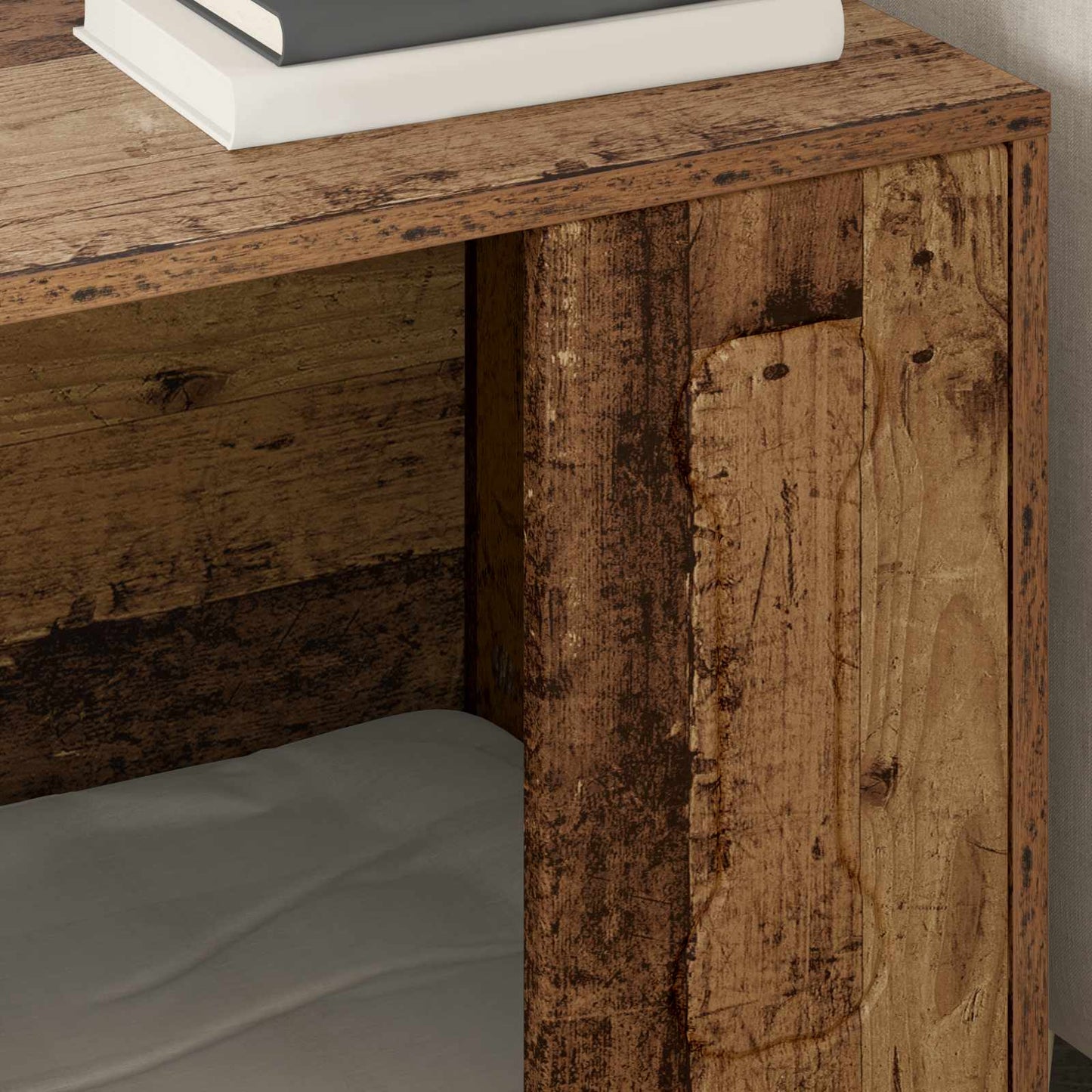 Dog House Old Wood 44 x 42 x 49 cm Engineered Wood