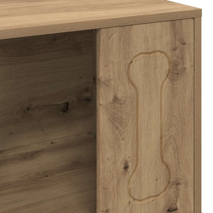Dog House Artisian Oak 44 x 42 x 49 cm Engineered Wood
