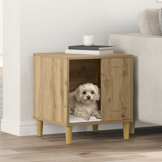 Dog House Artisian Oak 44 x 42 x 49 cm Engineered Wood