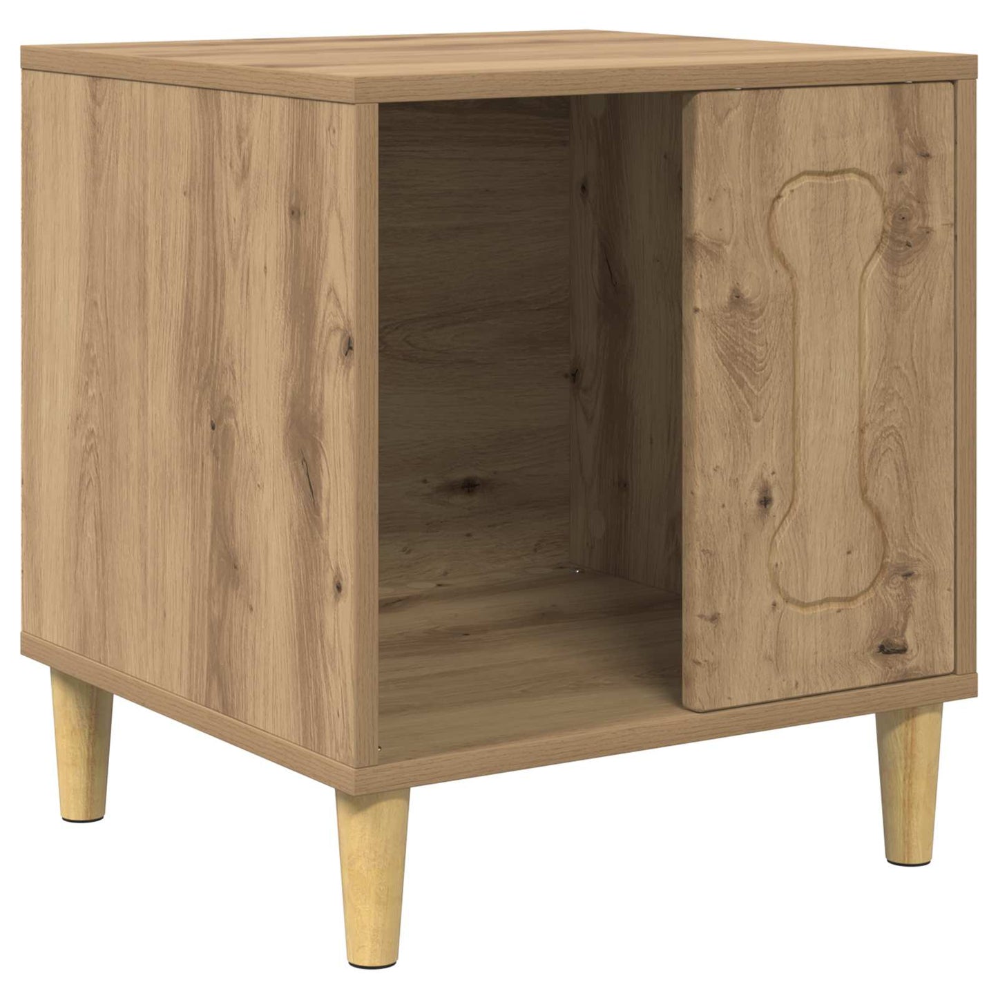 Dog House Artisian Oak 44 x 42 x 49 cm Engineered Wood