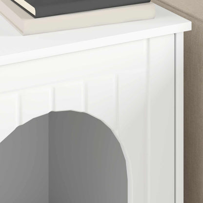 Cat House White 53 x 52 x 62 cm Engineered Wood