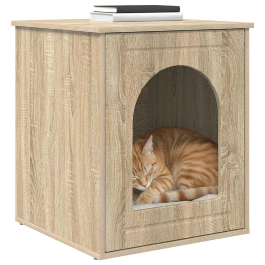 Cat House Sonoma 53 x 52 x 62 cm Engineered Wood