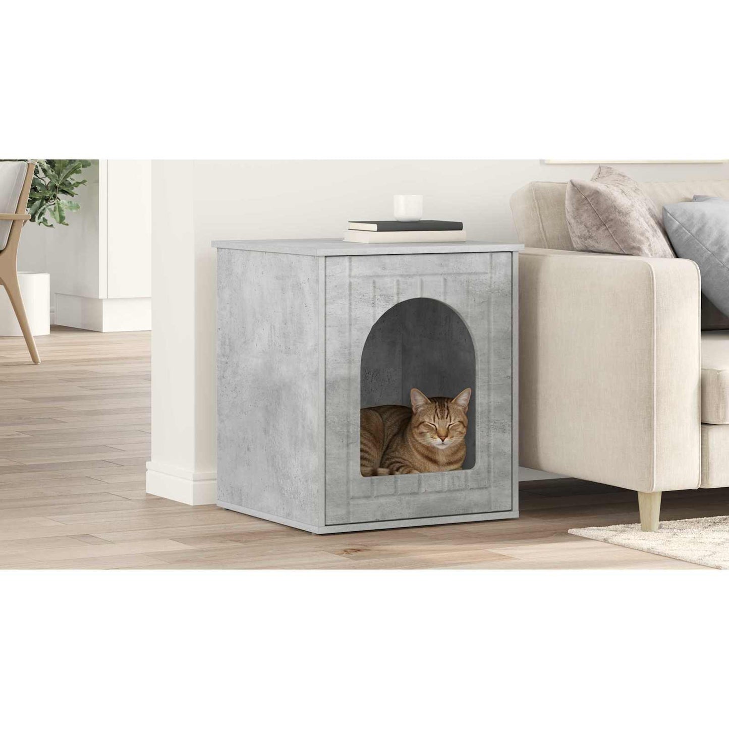 Cat House Concerte 53 x 52 x 62 cm Engineered Wood