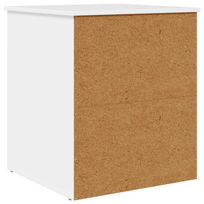 Cat House Gloss White 53 x 52 x 62 cm Engineered Wood