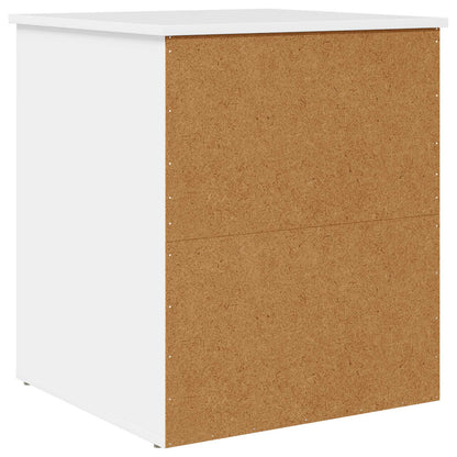 Cat House Gloss White 53 x 52 x 62 cm Engineered Wood