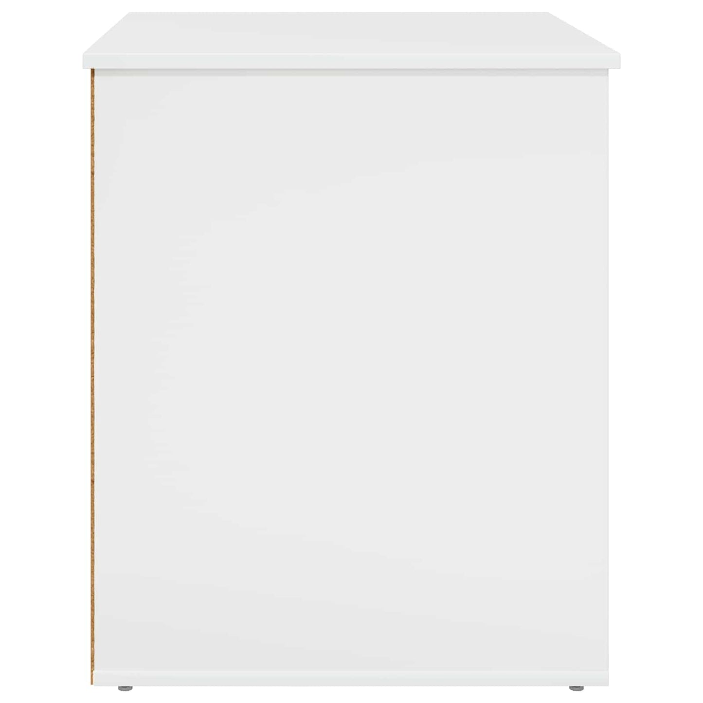 Cat House Gloss White 53 x 52 x 62 cm Engineered Wood