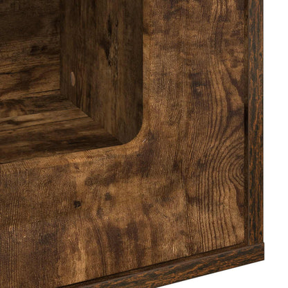Cat House Smoked Oak 53 x 52 x 62 cm Engineered Wood