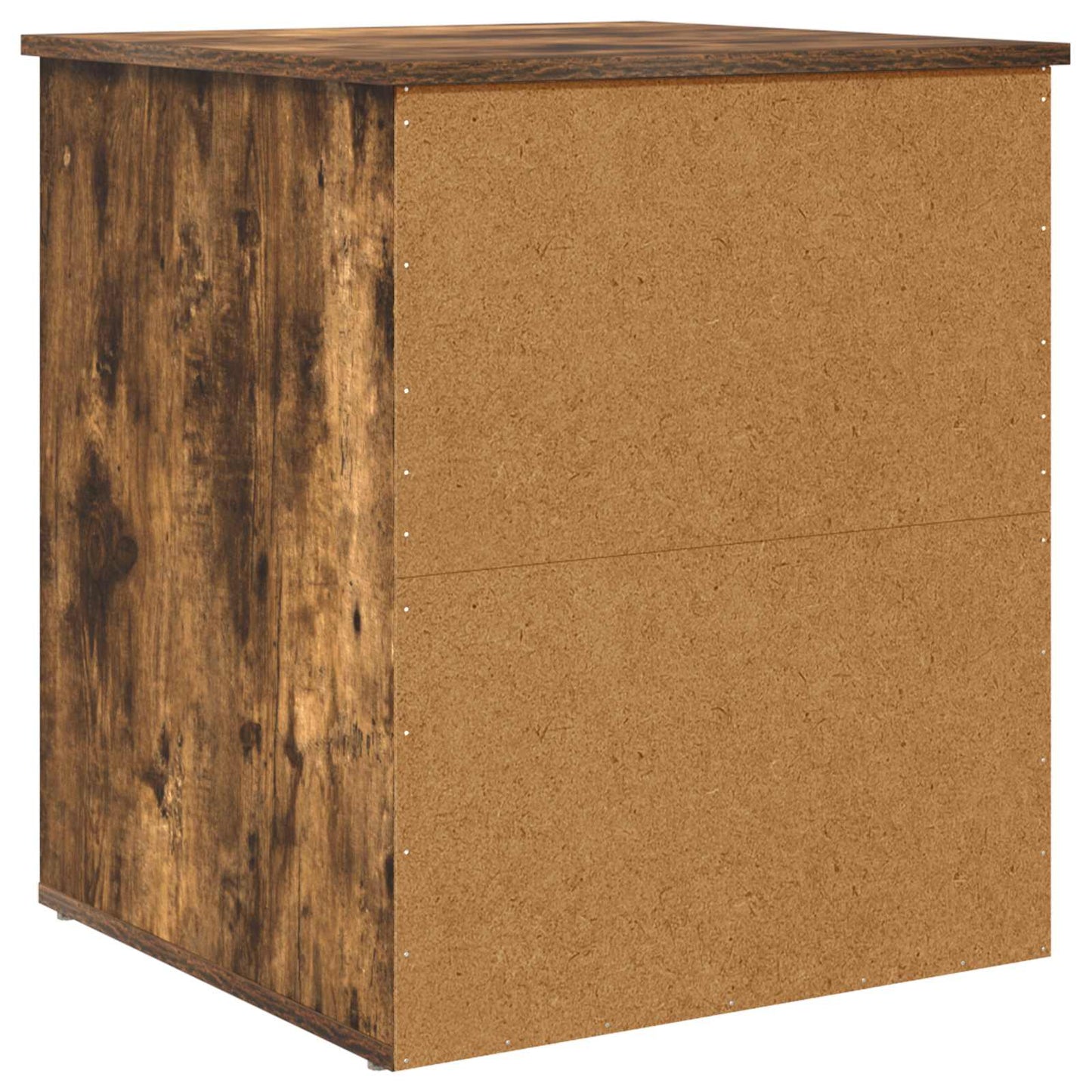 Cat House Smoked Oak 53 x 52 x 62 cm Engineered Wood