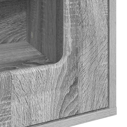 Cat House Grey Sonoma 53 x 52 x 62 cm Engineered Wood