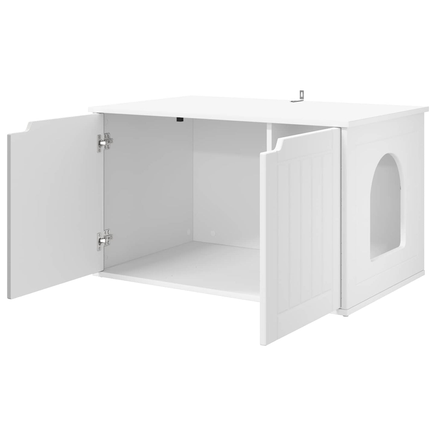 Cat House White 85 x 55 x 50.5 cm Engineered Wood