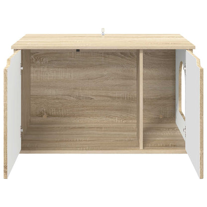 Cat House Sonoma 85 x 55 x 50.5 cm Engineered Wood