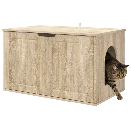 Cat House Sonoma 85 x 55 x 50.5 cm Engineered Wood