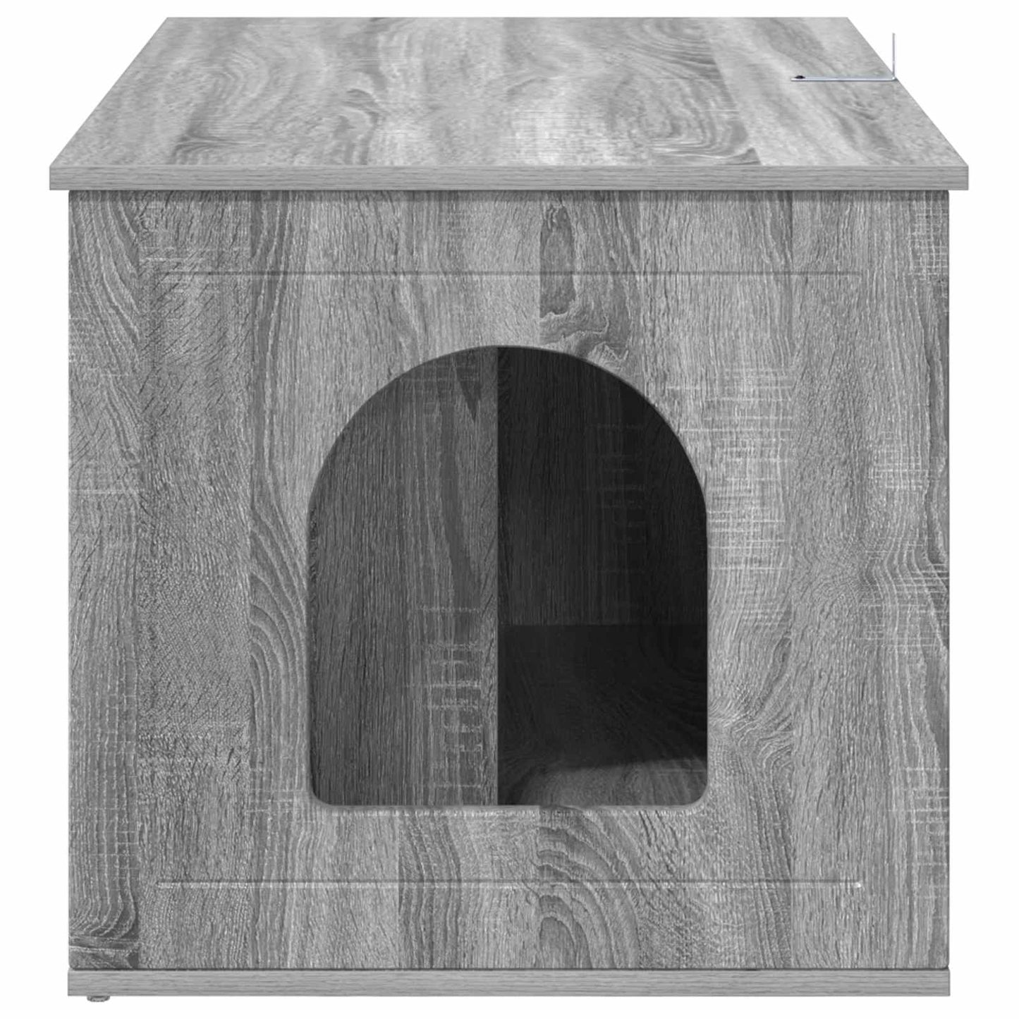 Cat House Grey Sonoma 85 x 55 x 50.5 cm Engineered Wood