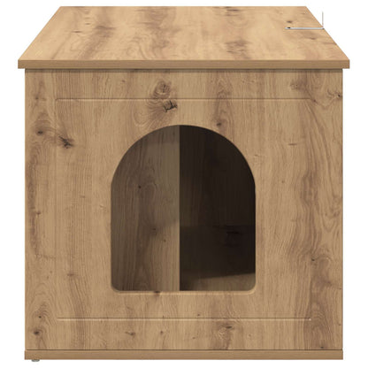Cat House Artisian Oak 85 x 55 x 50.5 cm Engineered Wood