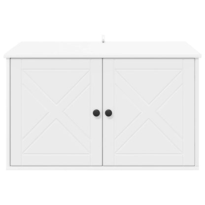 Cat House White 85 x 55 x 50.5 cm Engineered Wood