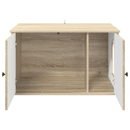 Cat House Sonoma 85 x 55 x 50.5 cm Engineered Wood