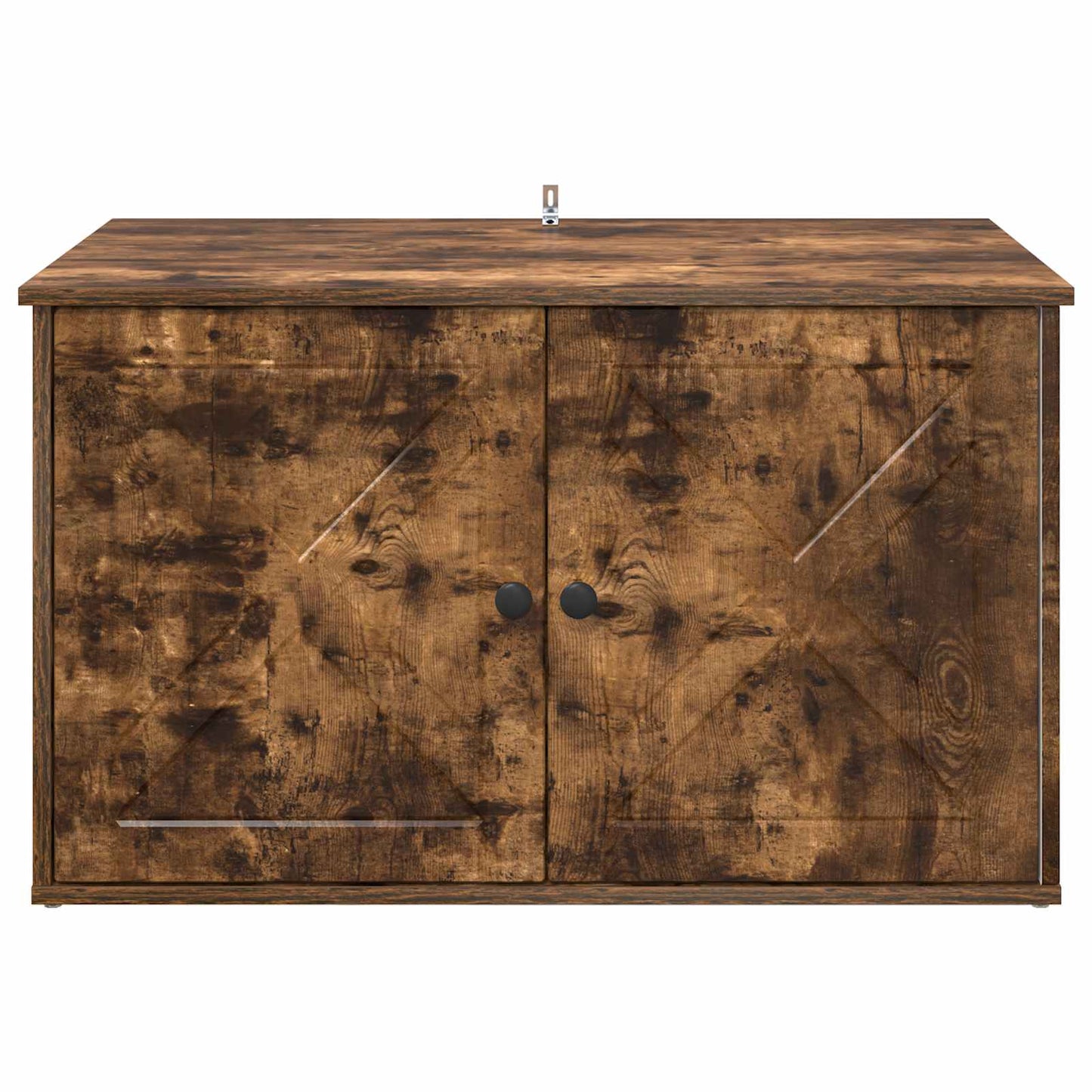 Cat House Smoked Oak 85 x 55 x 50 cm Engineered Wood