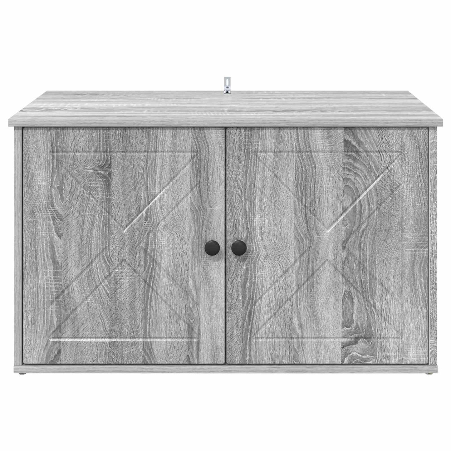 Cat House Grey Sonoma 85 x 55 x 50 cm Engineered Wood