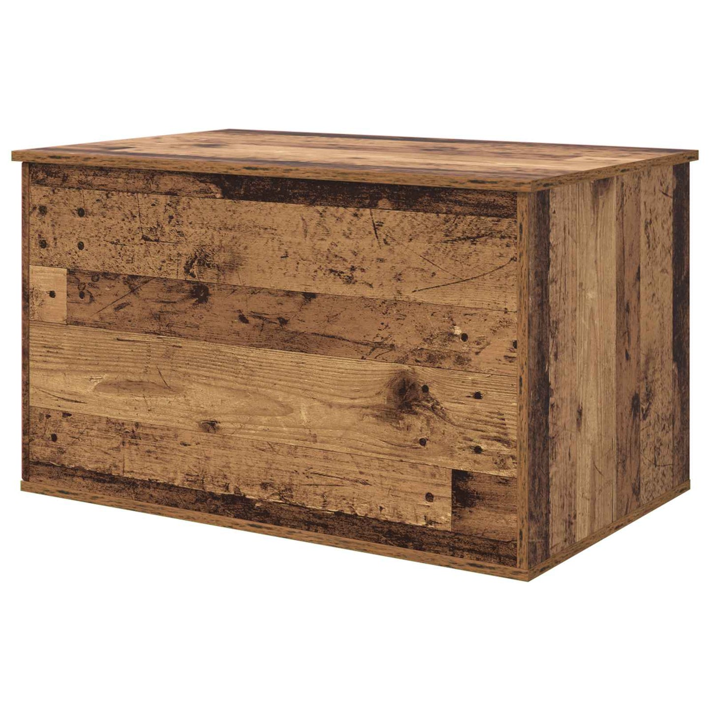 Cat House Old Wood 85 x 55 x 50 cm Engineered Wood