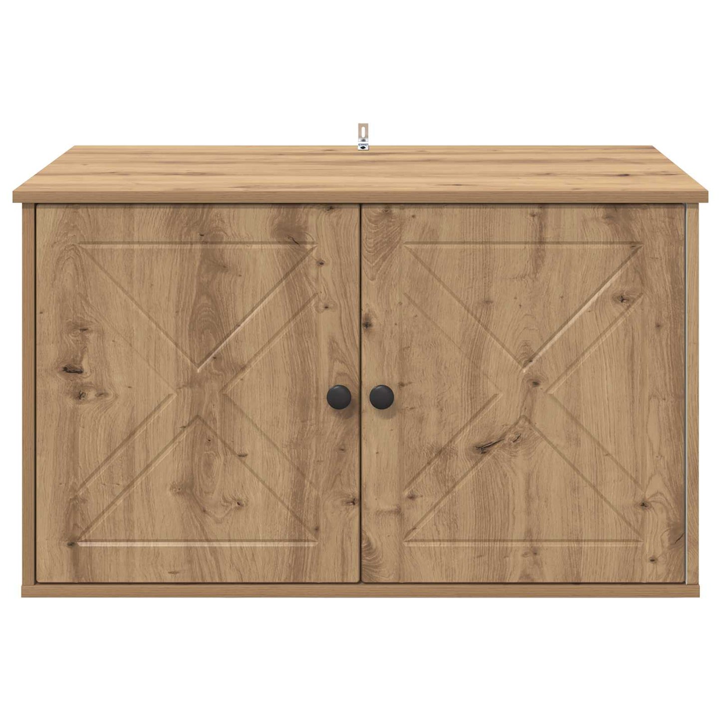 Cat House Artisian Oak 85 x 55 x 50 cm Engineered Wood