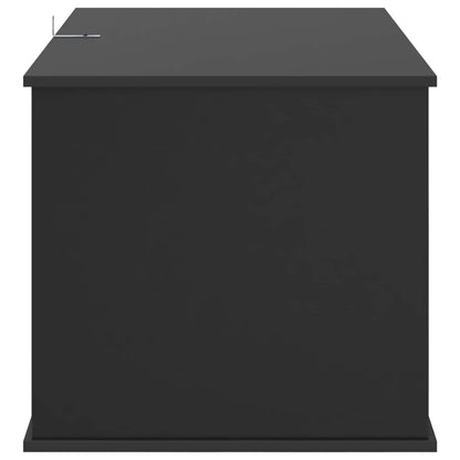 Cat House Black 85 x 55 x 50 cm Engineered Wood
