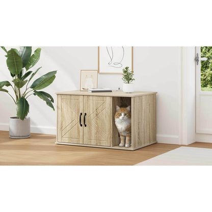 Cat House Sonoma 85 x 55 x 50 cm Engineered Wood