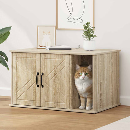 Cat House Sonoma 85 x 55 x 50 cm Engineered Wood