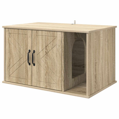 Cat House Sonoma 85 x 55 x 50 cm Engineered Wood
