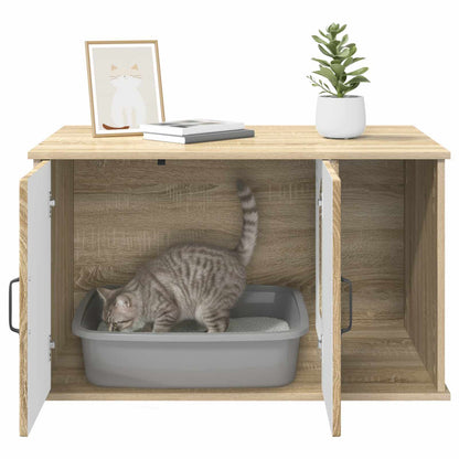 Cat House Sonoma 85 x 55 x 50 cm Engineered Wood