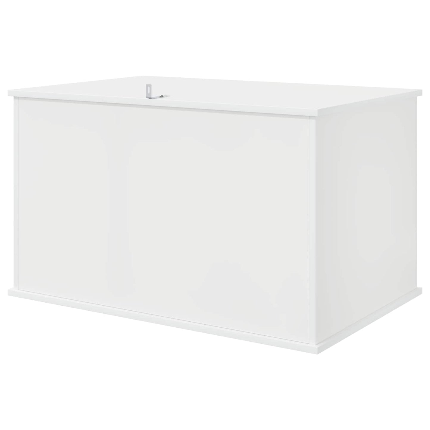 Cat House Gloss White 85 x 55 x 50 cm Engineered Wood