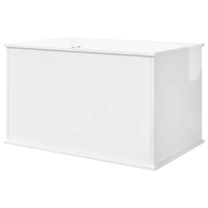 Cat House Gloss White 85 x 55 x 50 cm Engineered Wood