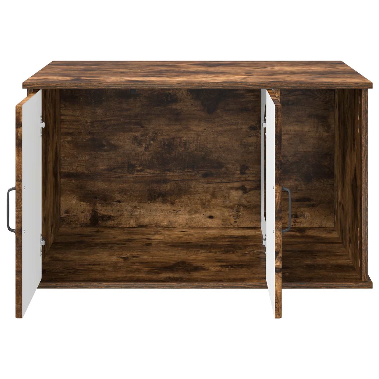 Cat House Smoked Oak 85 x 55 x 50 cm Engineered Wood