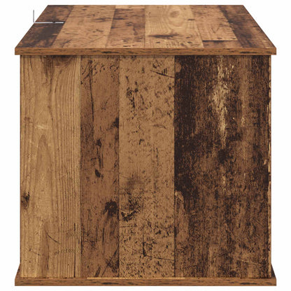 Cat House Old Wood 85 x 55 x 50 cm Engineered Wood