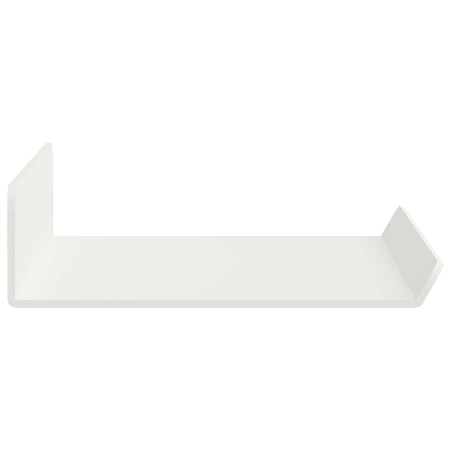 Floating Shelf Wall-mounted 2 pcs White 30 x 9 x 2.5 cm Steel