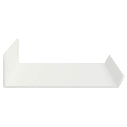 Floating Shelf Wall-mounted 2 pcs White 40 x 9 x 2.5 cm Steel