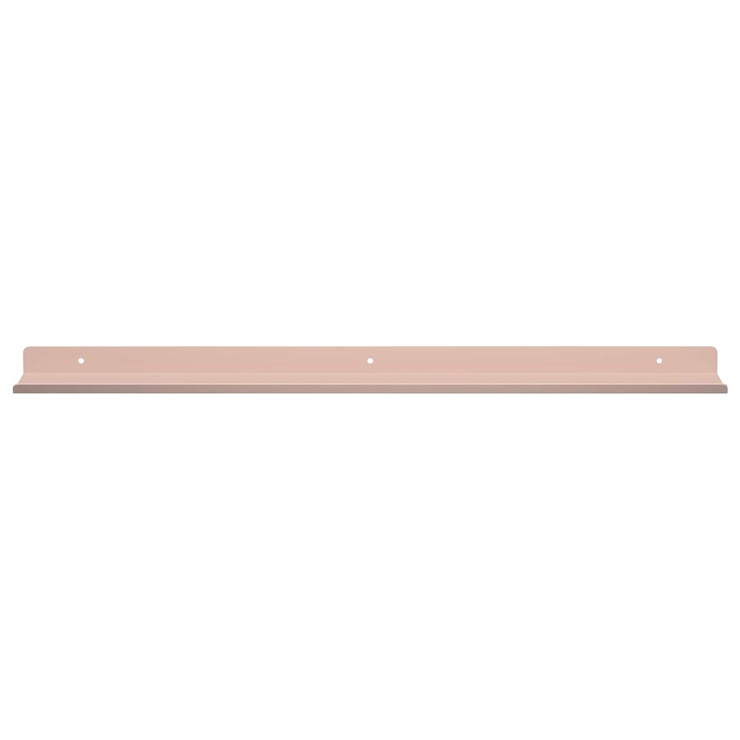 Floating Shelf Wall-mounted 4 pcs Pink 60 x 8.5 x 2.5 cm Steel