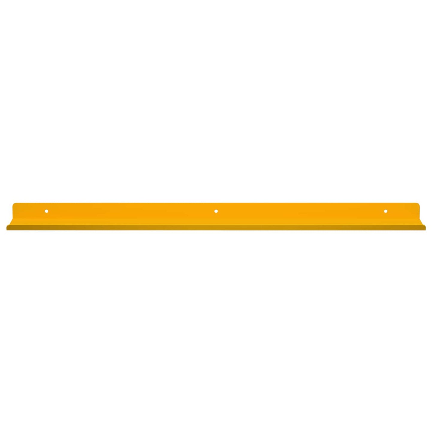 Floating Shelf Wall-Mounted 4 pcs Mustard Yellow Steel