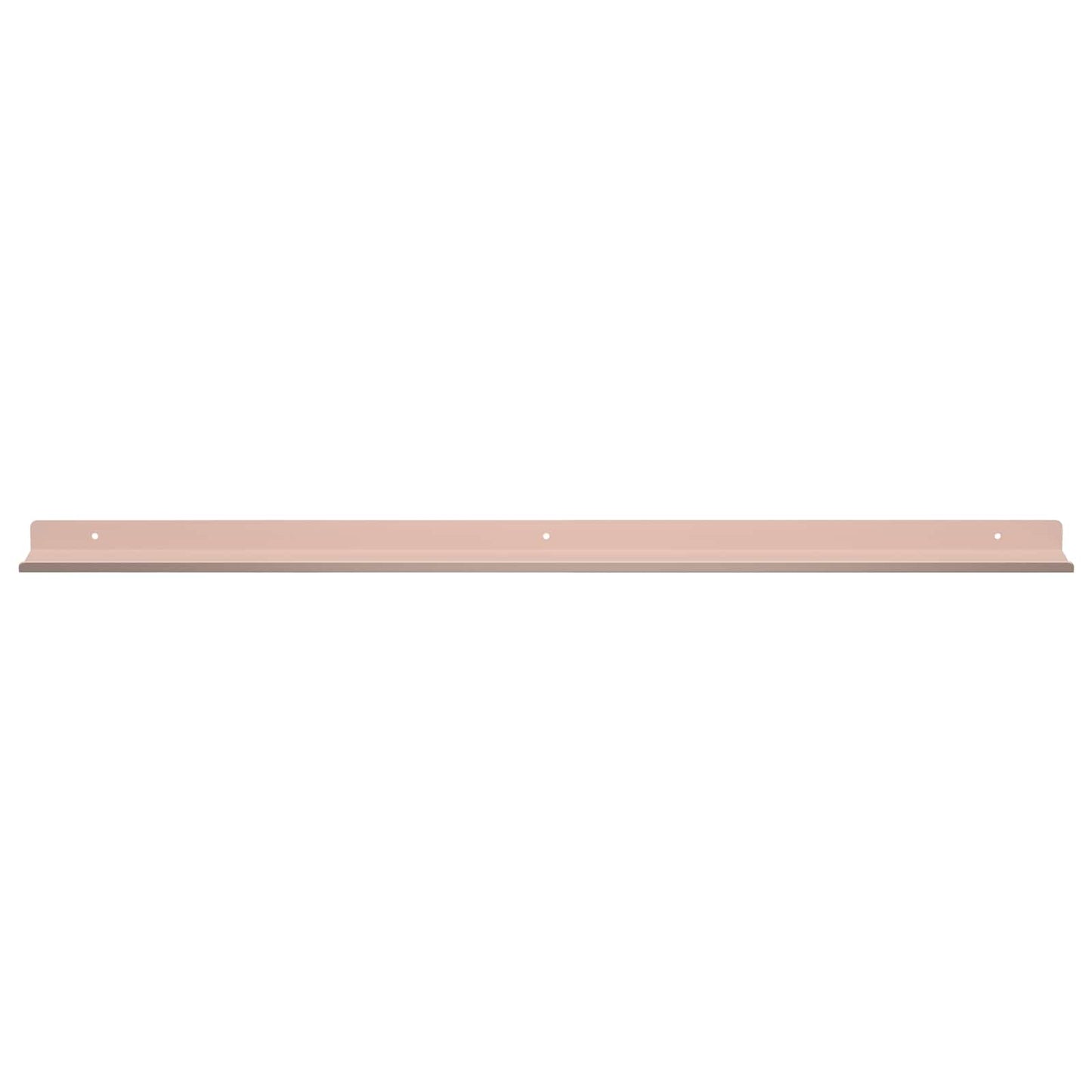 Floating Shelf Wall-mounted 4 pcs Pink 80 x 9 x 2.5 cm Steel