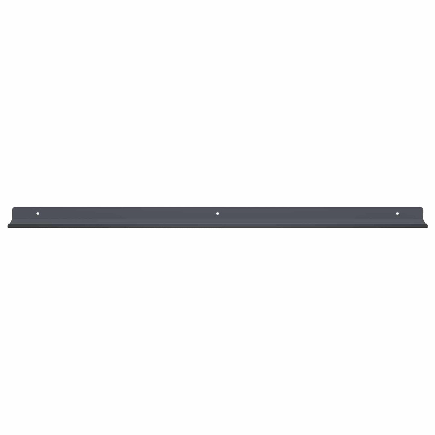 Floating Shelf Wall-Mounted 2 pcs Anthracite 80 x 9 x 2.5 cm
