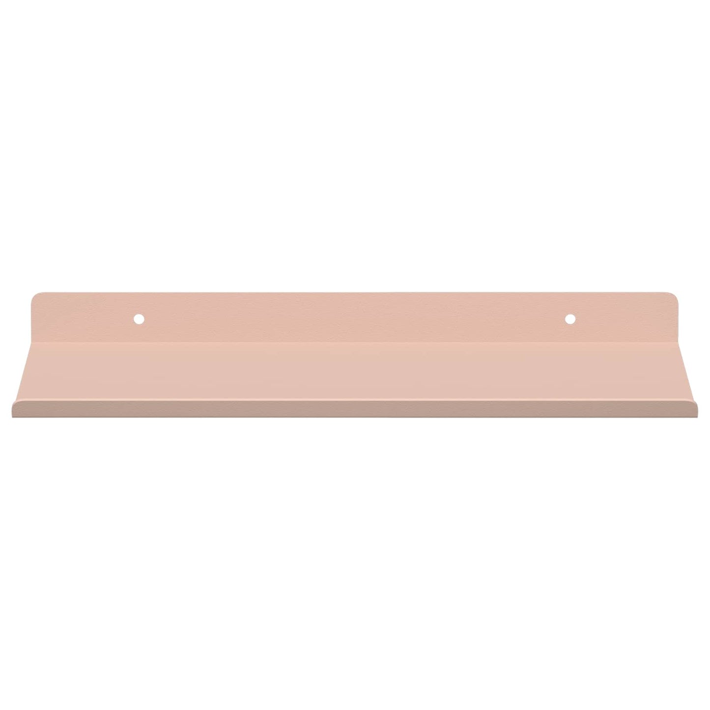 Floating Shelf Wall-mounted 2 pcs Pink 30 x 18 x 2.5 cm Steel