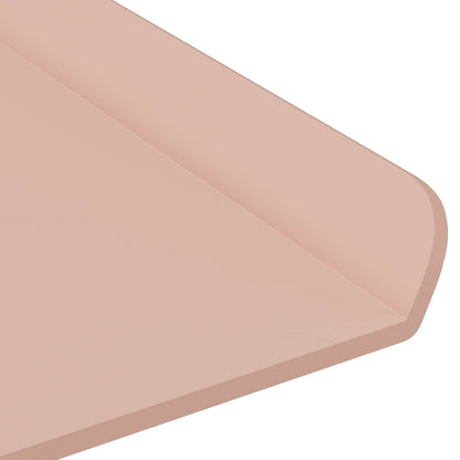 Floating Shelf Wall-mounted 4 pcs Pink 30 x 18 x 2.5 cm Steel