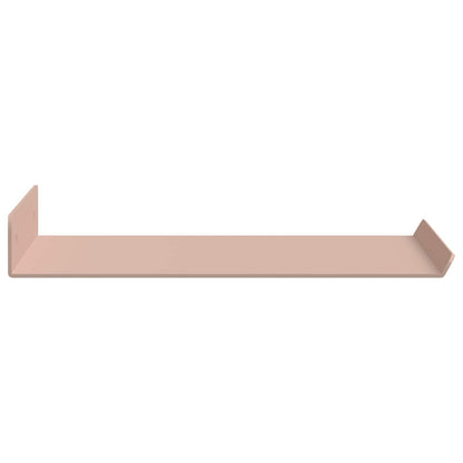 Floating Shelf Wall-mounted 4 pcs Pink 30 x 18 x 2.5 cm Steel